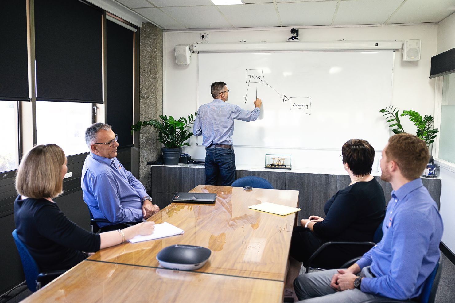 Presentation Plan With The Team — Whitson Dawson In Mackay, QLD