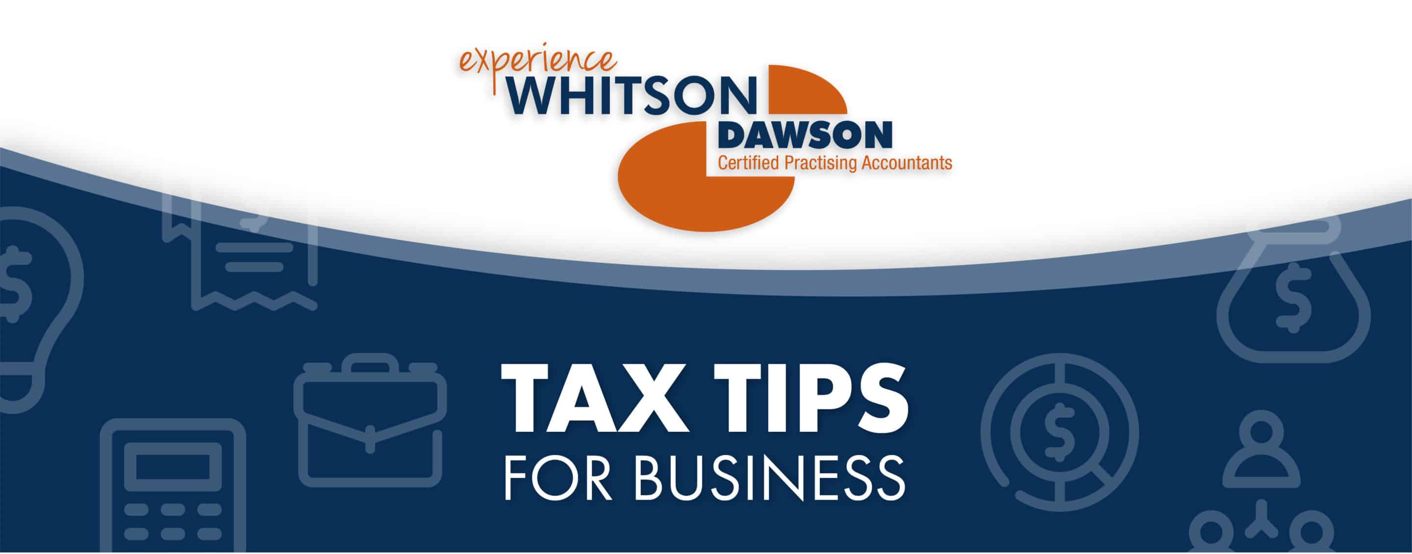 Tax tips for small business