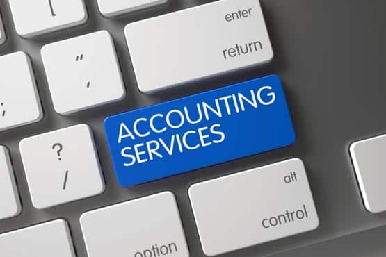 Accounting Services On Keyboard