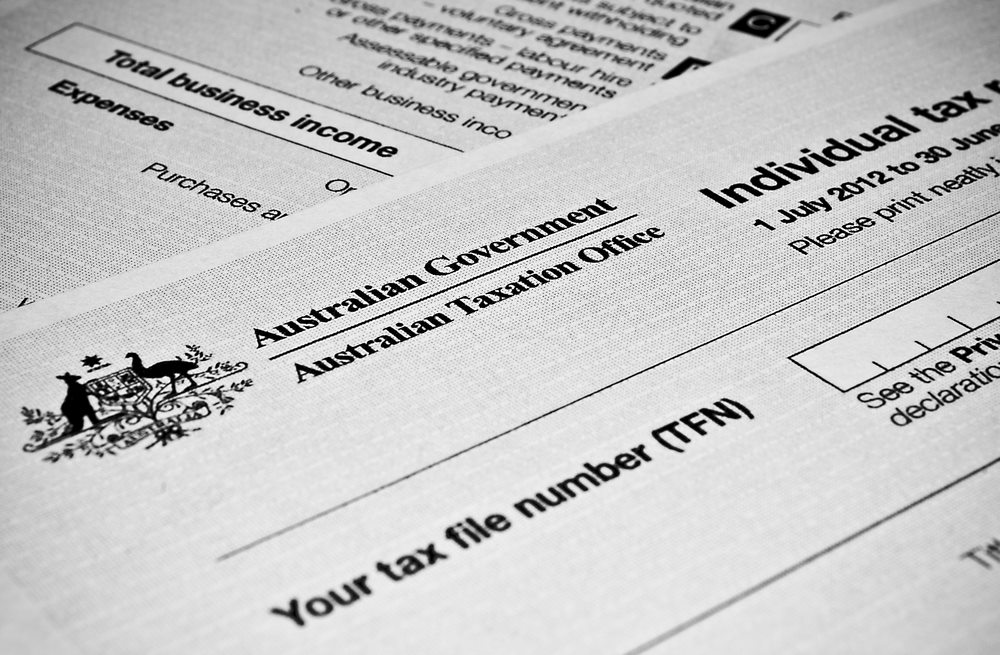 Australian Tax Return Form